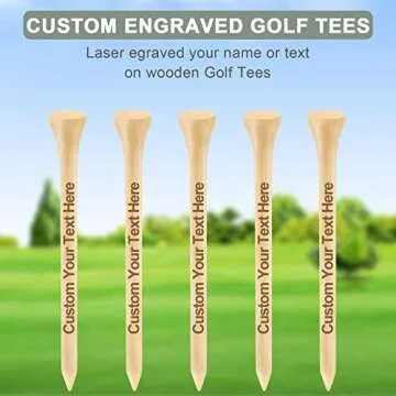 Personalized Golf Tees - Customizable & Durable Gift