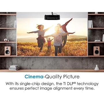 Optoma HD146X Projector for Movies & Gaming - 3600 Lumens