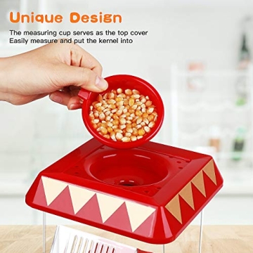 AiKanbo Small Oil-Free Popcorn Machine for Healthy Snacking