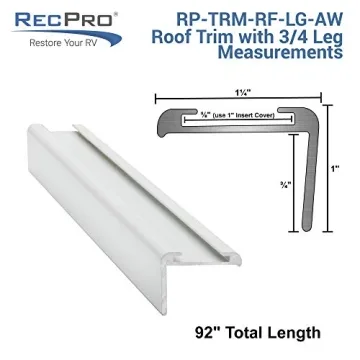 RecPro RV Insert Roof Trim - Durable Aluminum & Customizable