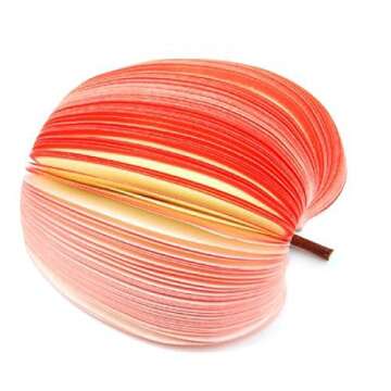 Apple-Shaped Sticky Notes - BinaryABC Memo Pads