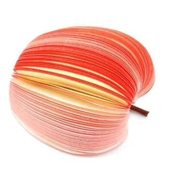 Apple-Shaped Sticky Notes - BinaryABC Memo Pads