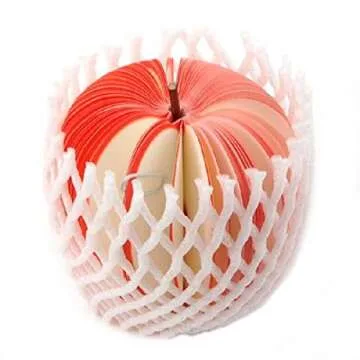 Apple-Shaped Sticky Notes - BinaryABC Memo Pads