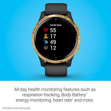 Garmin Venu Smartwatch with Music and Health Tracking
