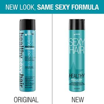 SexyHair Healthy Moisturizing Conditioner, 10.1 Oz | Moisture, Slip, Detangling, and Shine | SLS and SLES Sulfate Free | All Hair Types