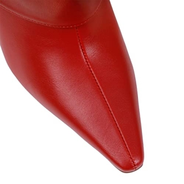 Goolita Stylish Stiletto Knee High Boots for Women