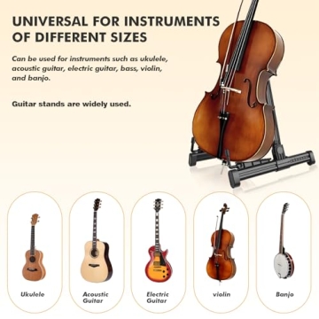 UPELLA Lightweight Guitar Stand - Portable & Protective