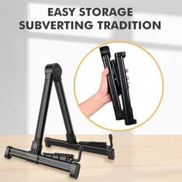 UPELLA Lightweight Guitar Stand - Portable & Protective
