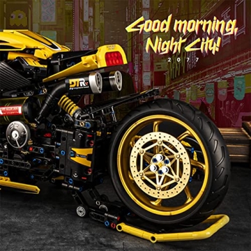 MISINI 10506 Cyberpunk Motorcycle Kit for Builders