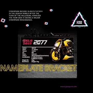 MISINI 10506 Cyberpunk Motorcycle Kit for Builders