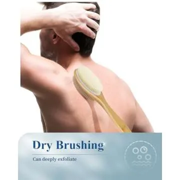 POPCHOSE Long Handle Back Scrubber for Shower