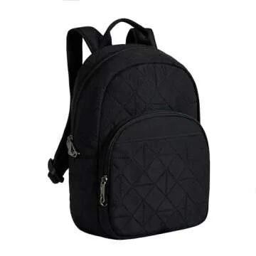 Travelon Anti-Theft Boho Backpack, Black, One Size