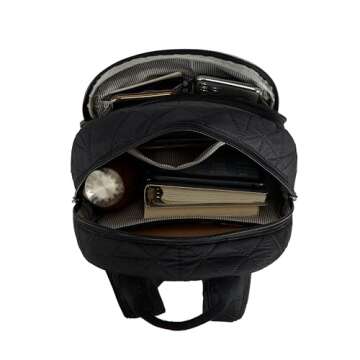 Travelon Anti-Theft Boho Backpack, Black, One Size