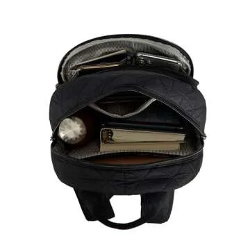 Travelon Anti-Theft Boho Backpack, Black, One Size