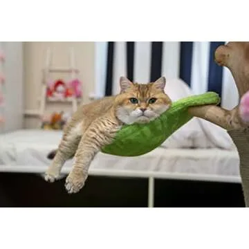 Stylish KBSPETS Floral Cat Tree - Luxury Cat Condo