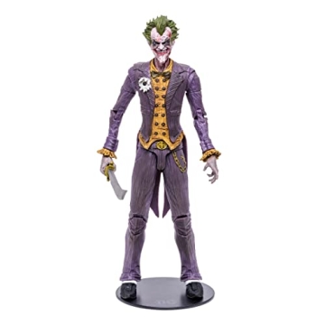 Sturdy McFarlane Toys DC Joker Figure - 7" Scale with Accessories