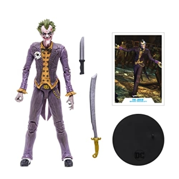 McFarlane Toys Joker 7" Figure for Collectors and Kids