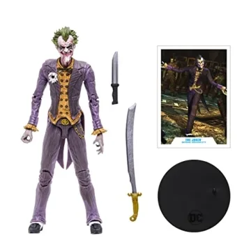 McFarlane Toys Joker 7" Figure for Collectors and Kids