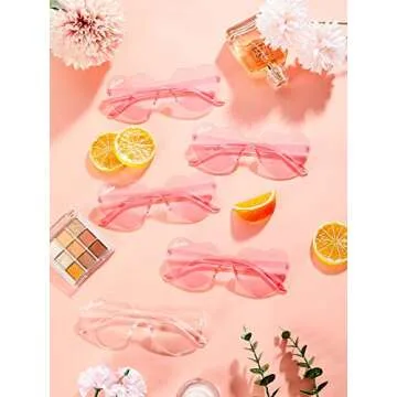 Konohan Heart Shaped Sunglasses for Bachelorette Parties