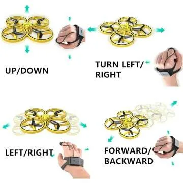 Gesture Control Drone RC Quadcopter with Smart Features