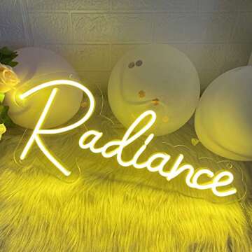 Custom Neon Sign for Home & Business Decor