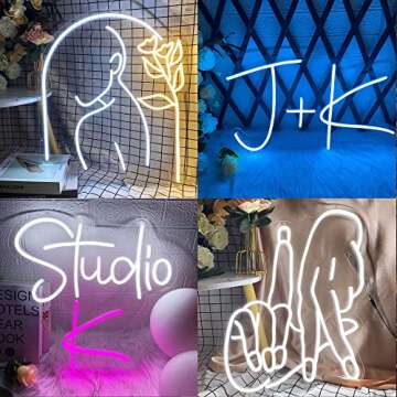 Custom Neon Sign for Home & Business Decor