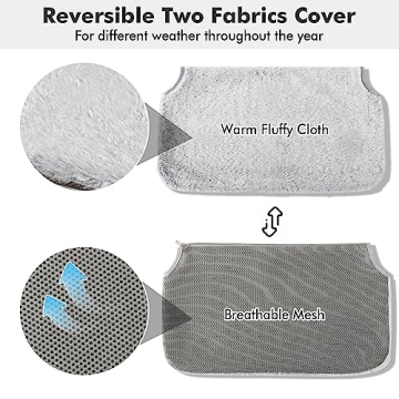 AMOSIJOY Cat Window Perch - Hammock for Indoor Cats