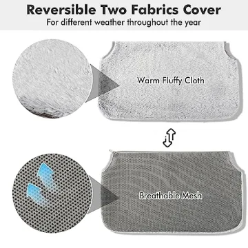 AMOSIJOY Cat Window Perch - Hammock for Indoor Cats