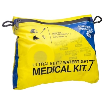 Adventure Medical Kits Ultralight & Watertight Medical Kit .7 - Waterproof Multi-Sport First Aid Kit...