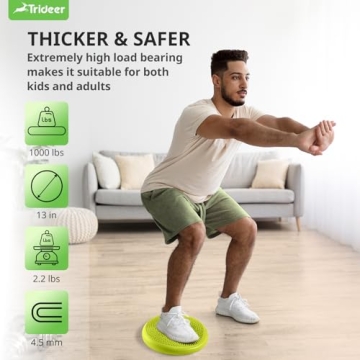 Trideer Wobble Cushion for Sensory Kids & Adults - 34CM