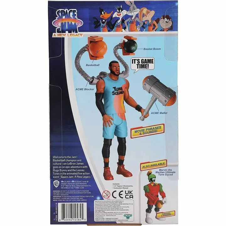 Lebron James 12" Action Figure - Tune Squad