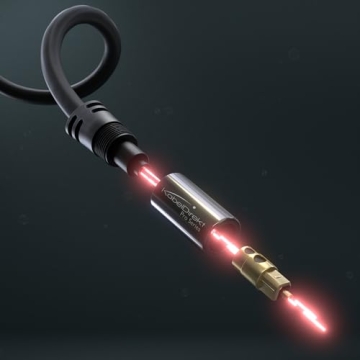 KabelDirekt Optical Audio Cable 1.5ft for High-Fidelity Sound