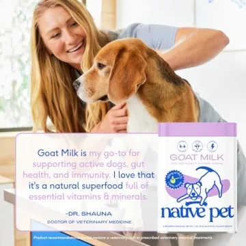 Native Pet Goat Milk Powder for Dogs - Organic & Nutritious