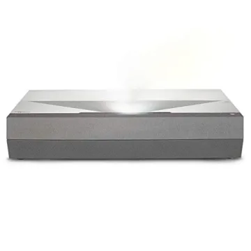 Optoma CinemaX P2 White Smart 4K UHD Laser Projector - Ultimate Home Theater Experience!