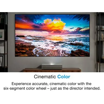 Optoma CinemaX P2 Smart 4K UHD Laser Projector for Home