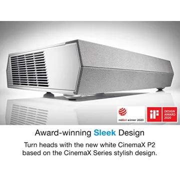 Optoma CinemaX P2 Smart 4K UHD Laser Projector for Home