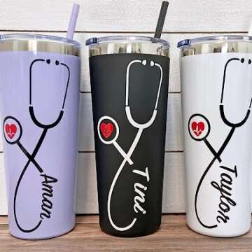 Custom Steel Tumbler - Hot & Cold Drinks