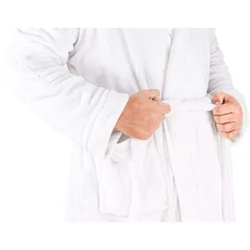 NY Threads Hooded Fleece Bathrobe for Cozy Comfort