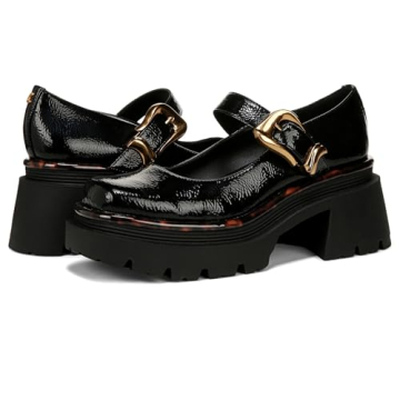 Circus NY by Sam Edelman Women's Mary Jane Shoes - Black Patent