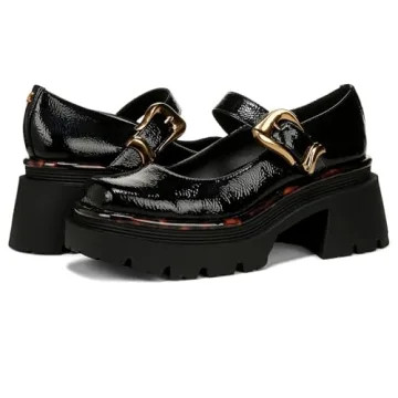 Circus NY by Sam Edelman Women's Mary Jane Shoes - Black Patent
