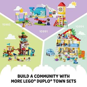LEGO DUPLO Day-Care Center Toy Set for Toddlers Fun Learning