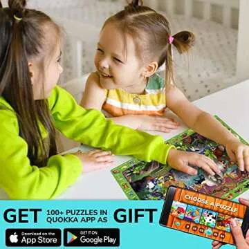 QUOKKA Puzzles - Fun Learning Toys for Kids Ages 4-8