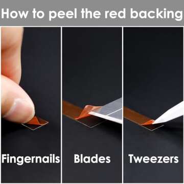 GENNEL Clear Double Sided Strong Adhesive Tape 25M