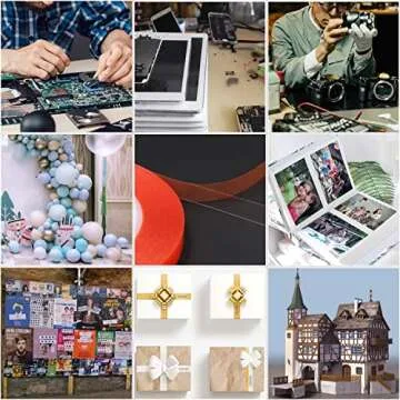 GENNEL Clear Double Sided Strong Adhesive Tape 25M