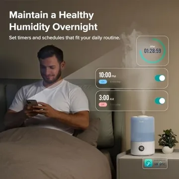 LEVOIT Smart Humidifier: Top Fill, APP Control, 3L