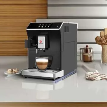 Mcilpoog WS-203 Super-automatic Espresso Coffee Machine With Smart Touch Screen For Brewing 16 Coffee Drinks