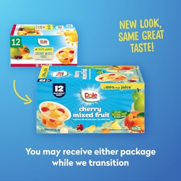 Dole Cherry Mixed Fruit in 100% Juice - 12 Pack