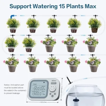 Automatic Plant Waterer System for 15 Pots