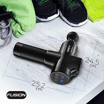 Fusion Black Pro Muscle Massage Gun for Pain Relief