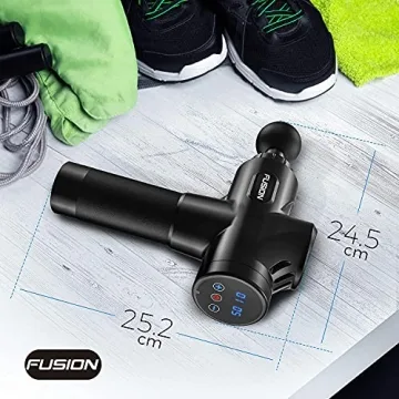 Fusion Black Pro Muscle Massage Gun for Pain Relief